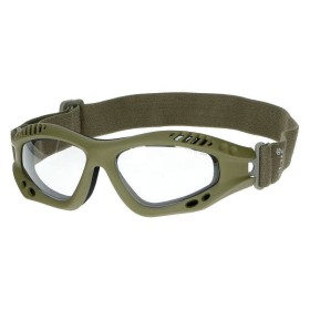 Mil-Tec Commando Air Pro Goggles - Olive / Clear