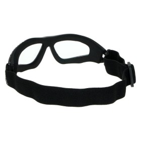 Mil-Tec Commando Air Pro Goggles - Black / Clear
