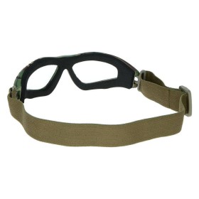 Mil-Tec Commando Air Pro Goggles - Woodland / Clear