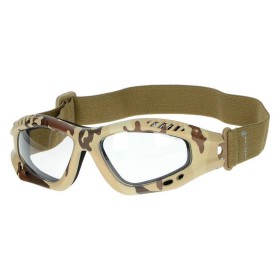 Mil-Tec Commando Air Pro Goggles - Desert / Clear