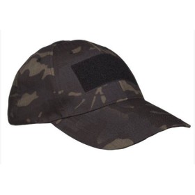 Mil-Tec Tactical BB Cap - Multicam Black