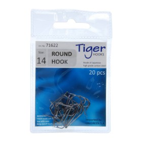Αγκίστρι Round Hook Nickeled - 20pcs