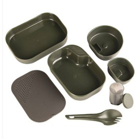 WILDO Camp a Box Mess Kit 7 Pcs - Olive
