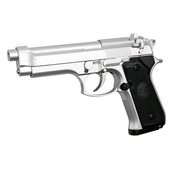 ASG GNB, M92F Hop-up Silver