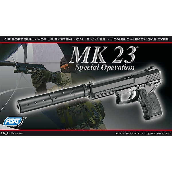 ASG GNB, MK23 Full set, Hop-up