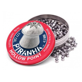 Crosman Piranha Hollow Point 4,5mm Pellets - 400pcs