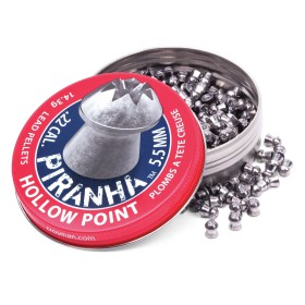 Crosman Piranha Hollow Point 5,5mm Pellets - 400pcs