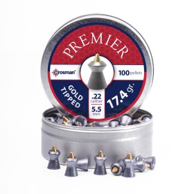 Crosman Gold Tipped 5,5mm Pellets - 100pcs