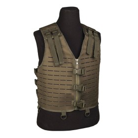 Mil-Tec Laser Cut Vest Lightweight - Olive
