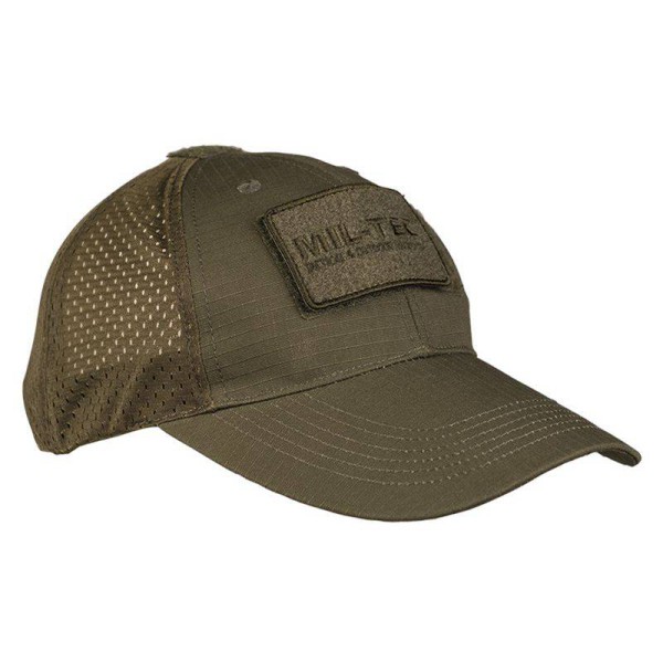 Mil-Tec Net BB Cap - Olive