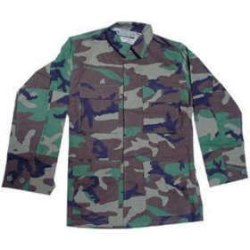Woodland Camo Uniform Set (Ripstop)