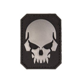 Mil-Tec PVC 3D Skull Velcro Patch SM - Black
