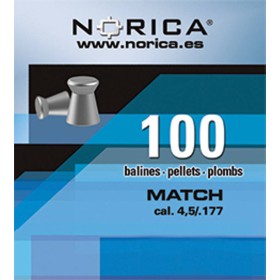 Norica Match 5,5mm Pellets - 100pcs