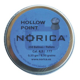 Norica Hollow Point 5,5mm Pellets - 250pcs