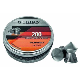 Norica Pointed 5,5mm Pellets - 200pcs