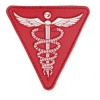 Mil-Tec PVC 3D Medical Patch - Red