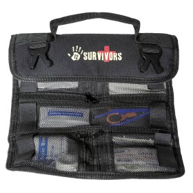 12 Survivors Mini First Aid Rollup Kit
