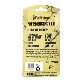 12 Survivors Fish & Fire Kit