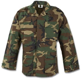 Pentagon Woodland Camo BDU Set (Rip-stop)