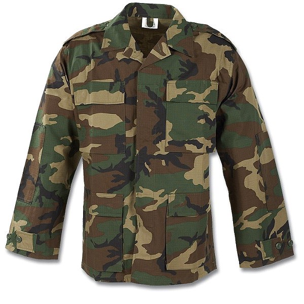 Pentagon Woodland Camo BDU Set (Rip-stop)