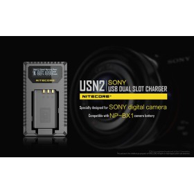 Nitecore Charger USN2 for Sony