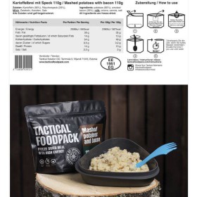 Tactical Foodpack Mashed Potatoes and Bacon
