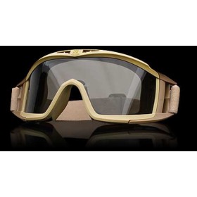 Revision Desert Locust Goggle Deluxe (Tan)