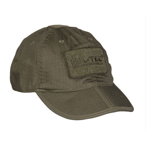 Mil-Tec Foldable BB Cap - Olive