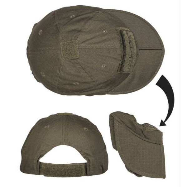 Mil-Tec Foldable BB Cap - Olive