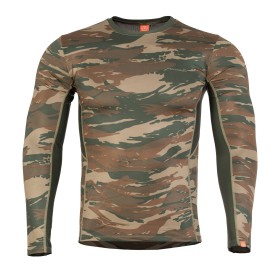 Pentagon Apollo Tac-Fresh Long Shirt - Greek Lizard