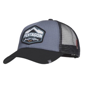 Pentagon Era Trucker Cap (Born For Action) Black