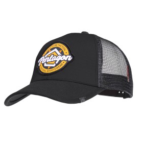 Pentagon Era Trucker Cap (Born For Action) Black