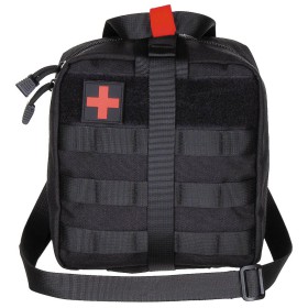 MFH First Aid Pouch LG Molle - Black