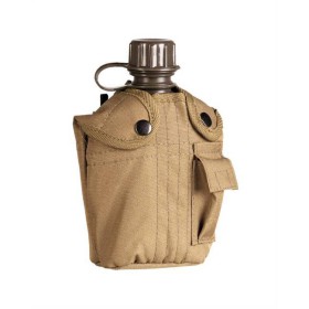 Mil-Tec US Canteen 1L w/ Cover - Coyote
