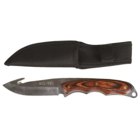 Mil-Tec Car Knife w/ Wooden Handle