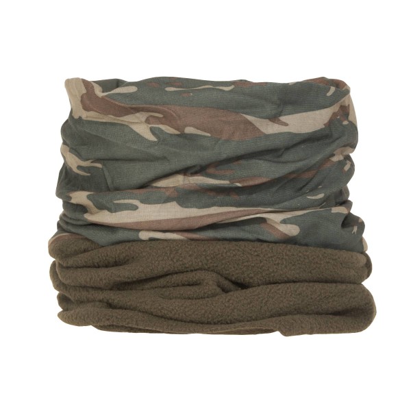 Pentagon Fleece Neck Gaiter - Greek Lizard