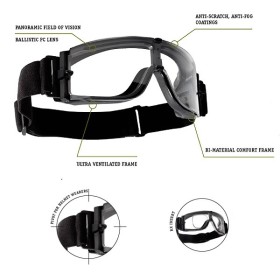 Bolle X800 Tactical Goggles