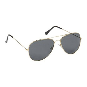 Mil-Tec US Gold Pilot Sunglasses w/ Etui