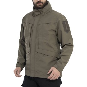 Pentagon Hurricane Shell Jacket - Greek Lizard