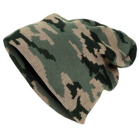 MFH Beanie Knitted Hat - Woodland