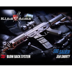 King Arms SIG556 Shorty Blowback (Full Metal)