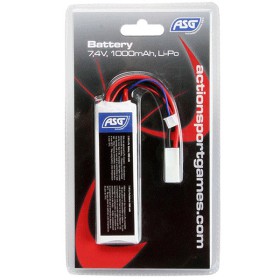 Battery, 7,4V 1000mAh, LI-PO