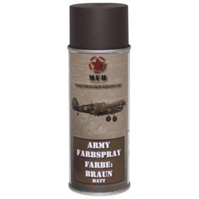MFH Army Spray Paint 400ml - Brown Mat