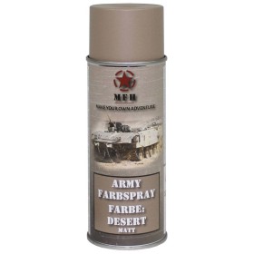 MFH Army Spray Paint 400ml - Desert Mat