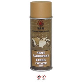 MFH Army Spray Paint 400ml - Coyote Mat