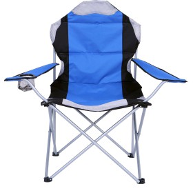 Campus Collapsible Metal Armchair Red