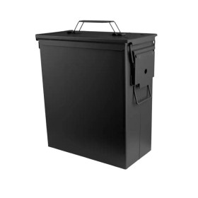 Mil-Tec US M9 Cal 50 Ammo Steel Box - Black No Print