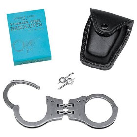 Mil-Tec Single Lock Hand Cuffs - Black