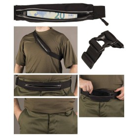 Mil-Tec Money Belt Lycra - Olive