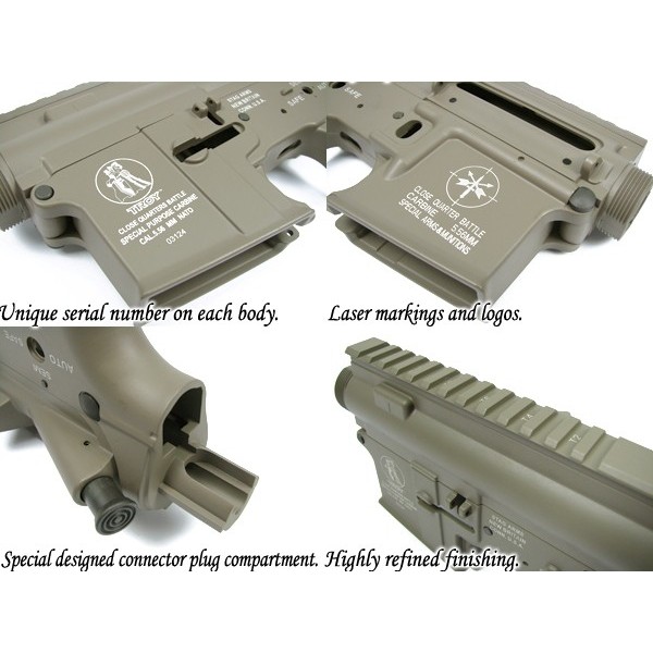 King Arms M16 Metal Body - TROY - DE